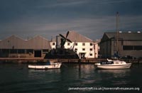 BH7 being moved to The Hovercraft Museum